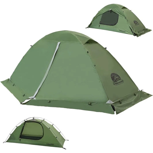 1-Person Backpacking Tent for 4-Season